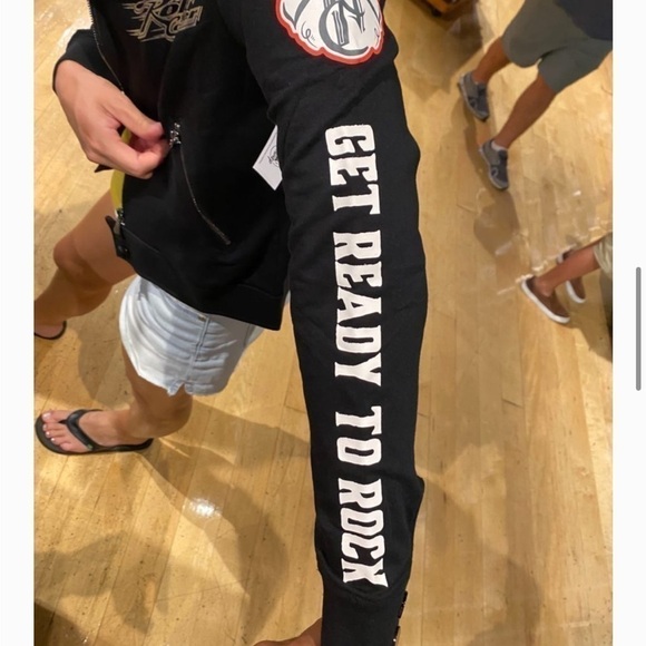 RARE Disney Park’s Rock ‘n’ Roller Coaster Black Jacket NWOT Aerosmith - Picture 11 of 14